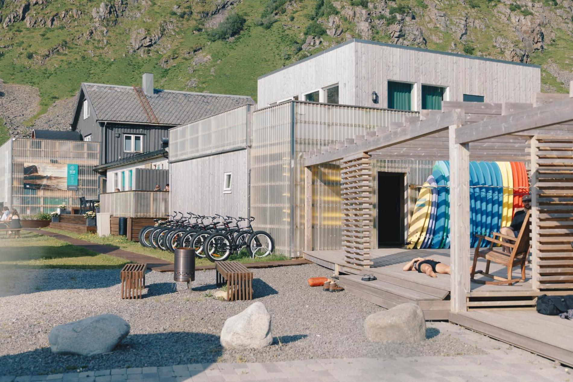 Unstad Arctic Resort Unnstad Exterior foto